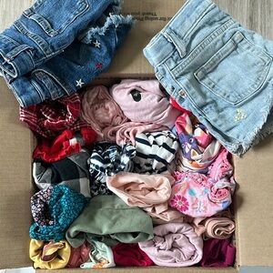 5T Girl’s Assorted Kids' Clothing Bundle/ Mystery Box 20 items (Box 4)